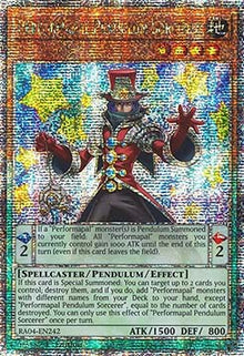Performapal Pendulum Sorcerer (V.2 - Quarter Century Secret Rare) - Quarter Century Stampede (Quarter Century Secret Rare) [RA04-242]