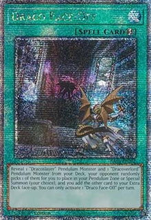 Draco Face-Off (V.2 - Quarter Century Secret Rare) - Quarter Century Stampede (Quarter Century Secret Rare) [RA04-262]