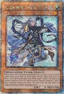 Sage with Eyes of Blue (V.2 - Quarter Century Secret Rare) - Quarter Century Stampede (Quarter Century Secret Rare) [RA04-266]