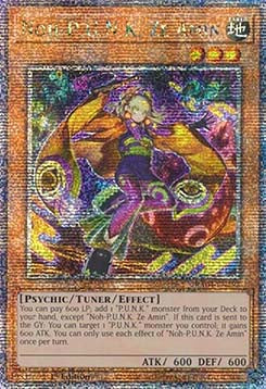 Noh-P.U.N.K. Ze Amin (V.2 - Quarter Century Secret Rare) - Quarter Century Stampede (Quarter Century Secret Rare) [RA04-293]