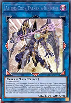 Allied Code Talker @Ignister - Alliance Insight (Secret Rare) [ALIN-051]