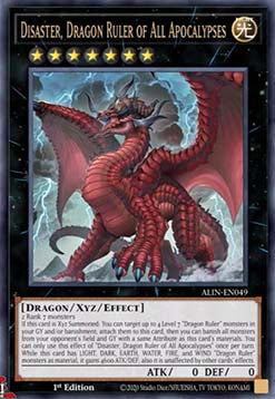 Disaster, Dragon Ruler of All Apocalypses - Alliance Insight (Ultra Rare) [ALIN-049]