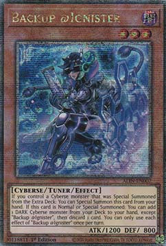 Backup @Ignister (V.2 - Quarter Century Secret Rare) - Alliance Insight (Quarter Century Secret Rare) [ALIN-002]