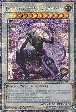 Juraishin, the Cursed Thunder God (V.2 - Quarter Century Secret Rare) - Alliance Insight (Quarter Century Secret Rare) [ALIN-043]