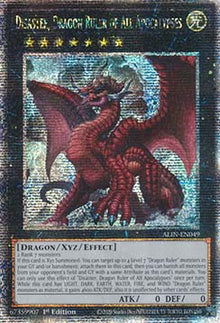 Disaster, Dragon Ruler of All Apocalypses (V.2 - Quarter Century Secret Rare) - Alliance Insight (Quarter Century Secret Rare) [ALIN-049]
