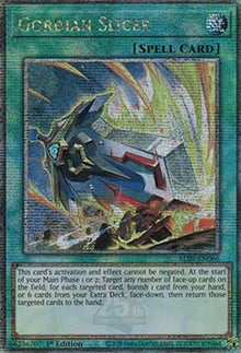 Gordian Slicer (V.2 - Quarter Century Secret Rare) - Alliance Insight (Quarter Century Secret Rare) [ALIN-066]