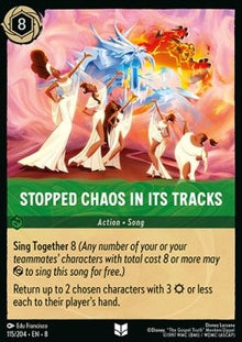 Stopped Chaos in Its Tracks - Reign of Jafar (Uncommon) [8JAF-115]