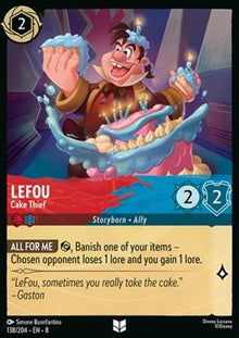 LeFou - Cake Thief - Reign of Jafar (Uncommon) [8JAF-138]