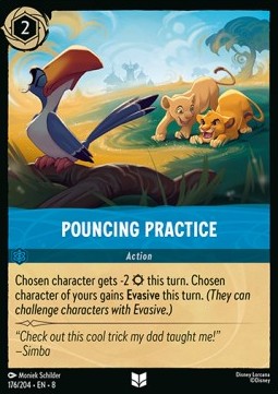 Pouncing Practice