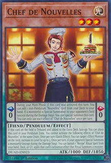 Chef de Nouvelles - Duelist’s Advance (Common) [DUAD-023]