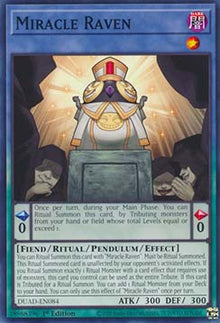 Miracle Raven - Duelist’s Advance (Common) [DUAD-084]