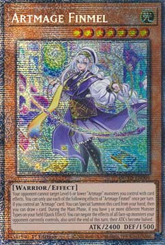 Artmage Finmel (V.2 - Starlight Rare) - Duelist’s Advance (Starlight Rare) [DUAD-009]