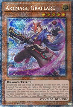 Artmage Graflare (V.2 - Starlight Rare) - Duelist’s Advance (Starlight Rare) [DUAD-010]