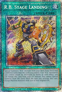R.B. Stage Landing (V.2 - Starlight Rare) - Duelist’s Advance (Starlight Rare) [DUAD-096]