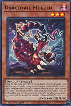 Dracotail Mululu (V.1 - Ultra Rare) - Justice Hunters (Ultra Rare) [JUSH-005]