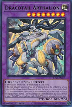 Dracotail Arthalion (V.1 - Ultra Rare) - Justice Hunters (Ultra Rare) [JUSH-006]
