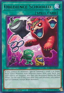 Obedience Schooled - Justice Hunters (Rare) [JUSH-029]