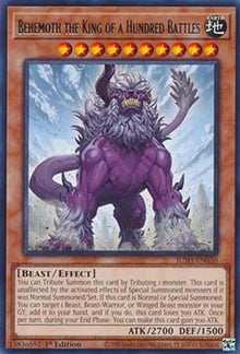 Behemoth the King of a Hundred Battles (V.1 - Rare) - Justice Hunters (Rare) [JUSH-050]