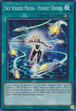 Sky Striker Mecha - Hornet Drones (V.2 - Collectors Rare) - Justice Hunters (Collectors Rare) [JUSH-053]
