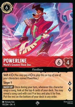 Powerline - World's Greatest Rock Star (V.1)