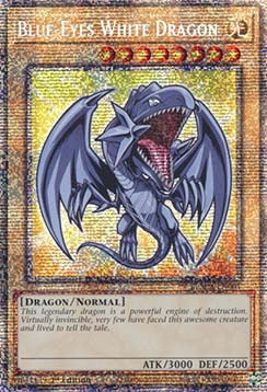 Blue-Eyes White Dragon (V.2 - Starlight Rare) - Battles of Legend: Monster Mayhem (Starlight Rare) [BLMM-001]