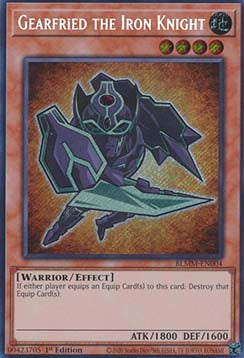 Gearfried the Iron Knight (V.1 - Secret Rare) - Battles of Legend: Monster Mayhem (Secret Rare) [BLMM-004]