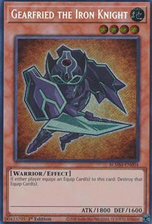 Gearfried the Iron Knight (V.1 - Secret Rare) - Battles of Legend: Monster Mayhem (Secret Rare) [BLMM-004]