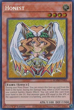 Honest (V.1 - Secret Rare) - Battles of Legend: Monster Mayhem (Secret Rare) [BLMM-006]