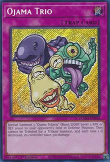 Ojama Trio (V.1 - Secret Rare) - Battles of Legend: Monster Mayhem (Secret Rare) [BLMM-010]