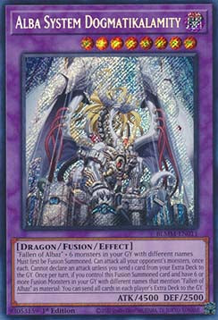 Alba System Dogmatikalamity (V.1 - Secret Rare) - Battles of Legend: Monster Mayhem (Secret Rare) [BLMM-011]