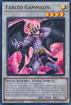 Fabled Gammajin - Battles of Legend: Monster Mayhem (Ultra Rare) [BLMM-013]