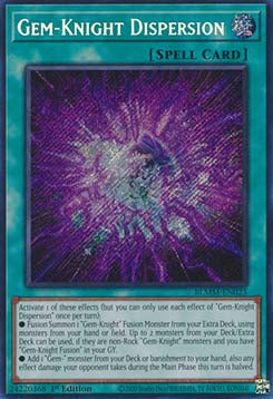 Gem-Knight Dispersion - Battles of Legend: Monster Mayhem (Secret Rare) [BLMM-023]