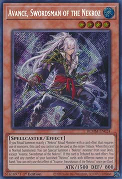 Avance, Swordsman of the Nekroz - Battles of Legend: Monster Mayhem (Secret Rare) [BLMM-024]