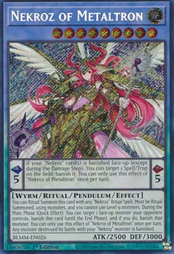 Nekroz of Metaltron - Battles of Legend: Monster Mayhem (Secret Rare) [BLMM-026]