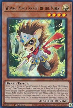Wonko, Noble Knight of the Forest - Battles of Legend: Monster Mayhem (Ultra Rare) [BLMM-035]