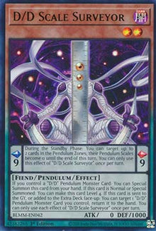 D/D Scale Surveyor - Battles of Legend: Monster Mayhem (Ultra Rare) [BLMM-042]