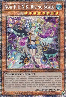 Noh-P.U.N.K. Rising Scale (V.2 - Starlight Rare) - Battles of Legend: Monster Mayhem (Starlight Rare) [BLMM-050]