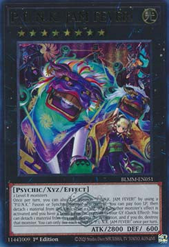 P.U.N.K. JAM FEVER! (V.1 - Ultra Rare) - Battles of Legend: Monster Mayhem (Ultra Rare) [BLMM-051]