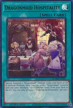 Dragonmaid Hospitality - Battles of Legend: Monster Mayhem (Ultra Rare) [BLMM-065]