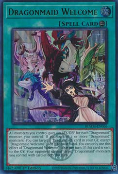 Dragonmaid Welcome - Battles of Legend: Monster Mayhem (Ultra Rare) [BLMM-066]