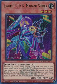 Joruri-P.U.N.K. Madame Spider - Battles of Legend: Monster Mayhem (Ultra Rare) [BLMM-072]