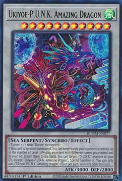 Ukiyoe-P.U.N.K. Amazing Dragon - Battles of Legend: Monster Mayhem (Ultra Rare) [BLMM-077]