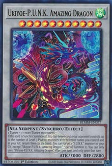 Ukiyoe-P.U.N.K. Amazing Dragon - Battles of Legend: Monster Mayhem (Ultra Rare) [BLMM-077]