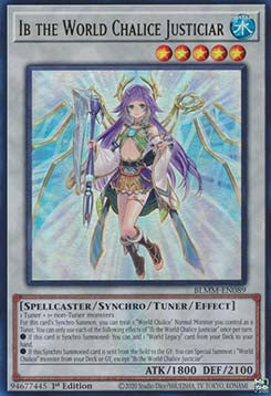 Ib the World Chalice Justiciar - Battles of Legend: Monster Mayhem (Ultra Rare) [BLMM-089]