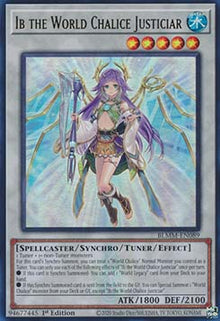 Ib the World Chalice Justiciar - Battles of Legend: Monster Mayhem (Ultra Rare) [BLMM-089]