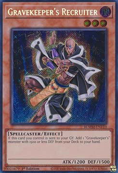 Gravekeeper's Recruiter - Battles of Legend: Monster Mayhem (Secret Rare) [BLMM-110]