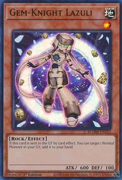 Gem-Knight Lazuli - Battles of Legend: Monster Mayhem (Ultra Rare) [BLMM-113]