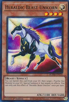 Heraldic Beast Unicorn - Battles of Legend: Monster Mayhem (Ultra Rare) [BLMM-116]