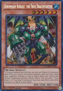 Dinomight Knight, the True Dracofighter - Battles of Legend: Monster Mayhem (Secret Rare) [BLMM-126]