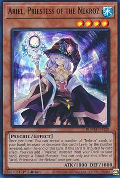 Ariel, Priestess of the Nekroz - Battles of Legend: Monster Mayhem (Ultra Rare) [BLMM-128]